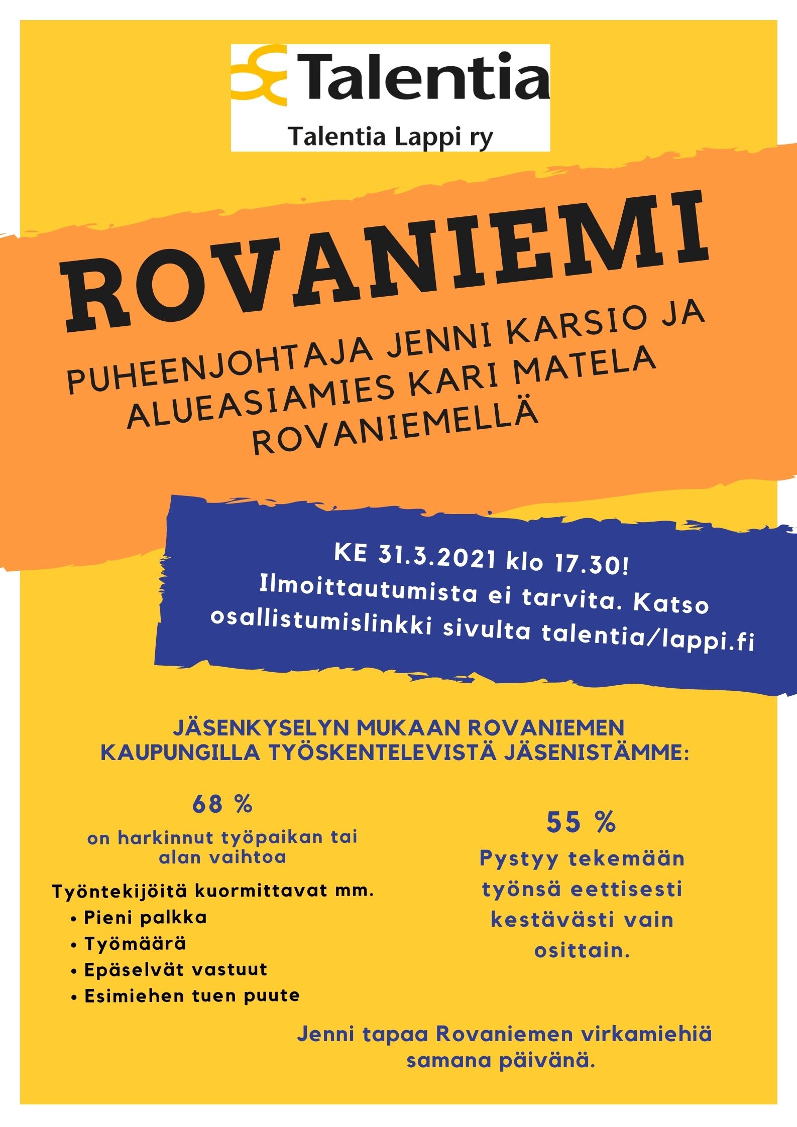 Jenni Karsio Rovaniemell Talentia Lappi Ry