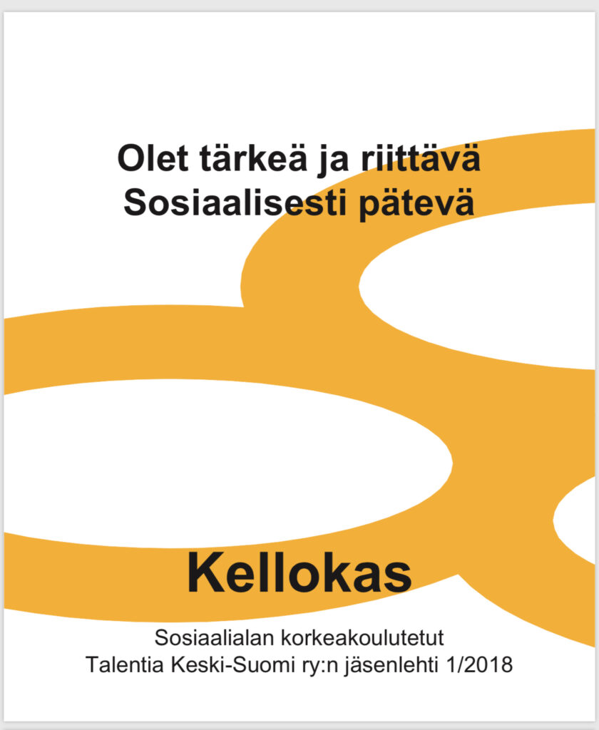 Jäsenlehti Kellokas on nyt luettavissa! - Talentia Keski-Suomi ry